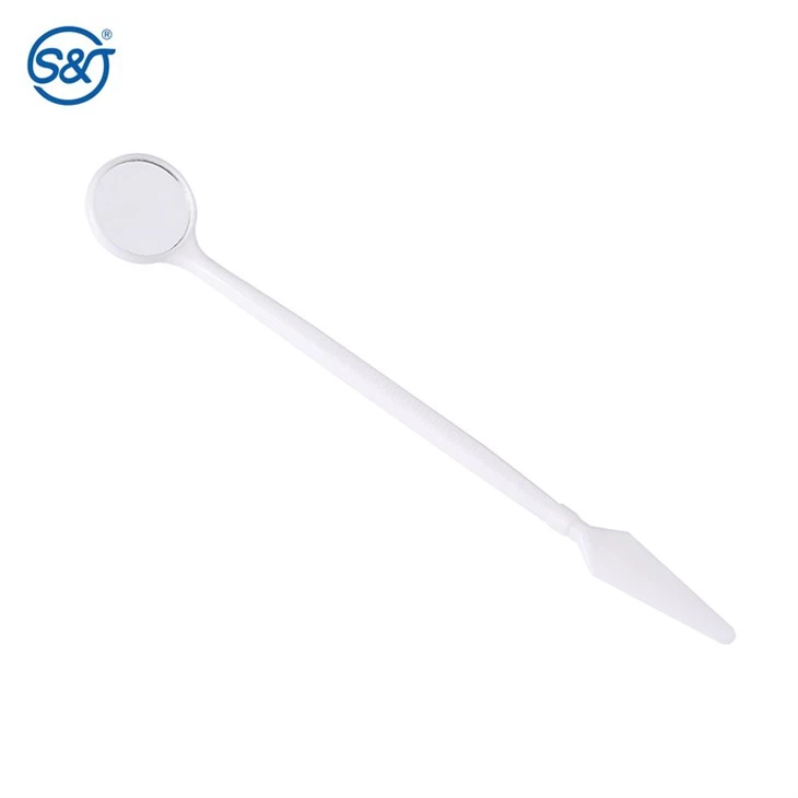 dental mirror with handle dental mirror with handle